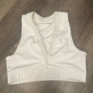 Carbon 38 crop sports bra- S